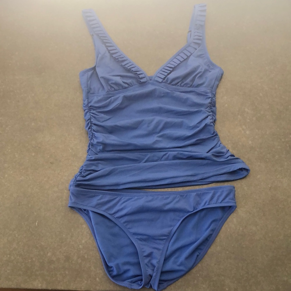 Kenneth Cole Reaction Blue Tankini Set
